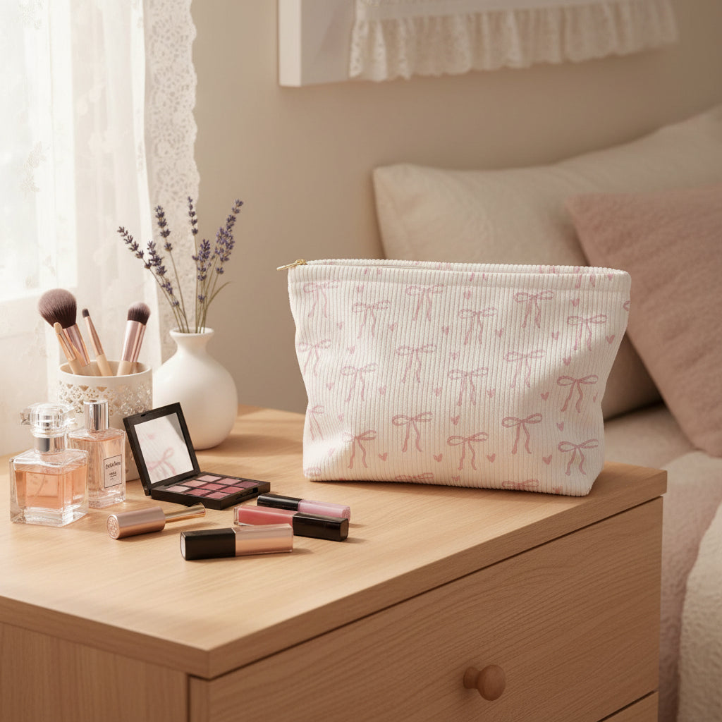 trousse maquillage matiere douce