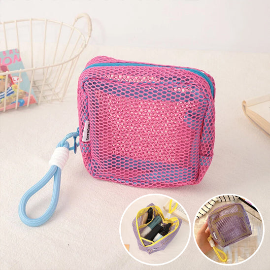 trousse maquillage rose magnifique