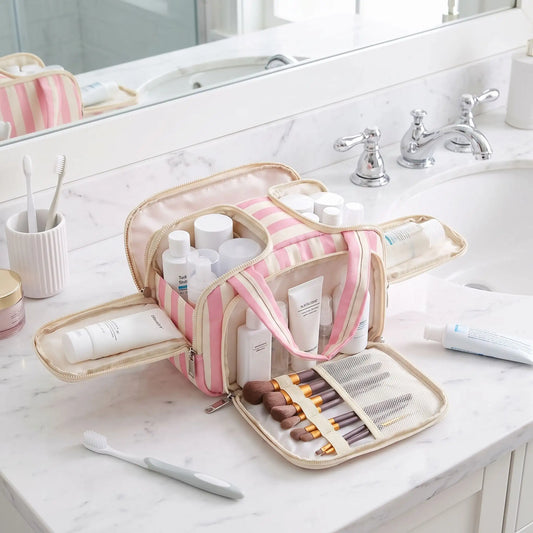 trousse maquillage souple grand format impermeable