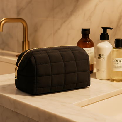 trousse toilette de voyage noir