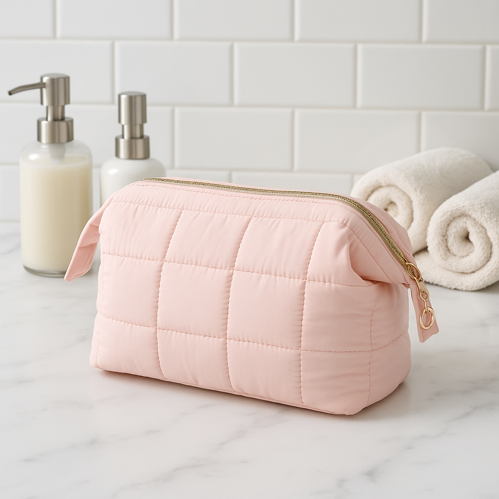 trousse toilette de voyage nuage matelassee