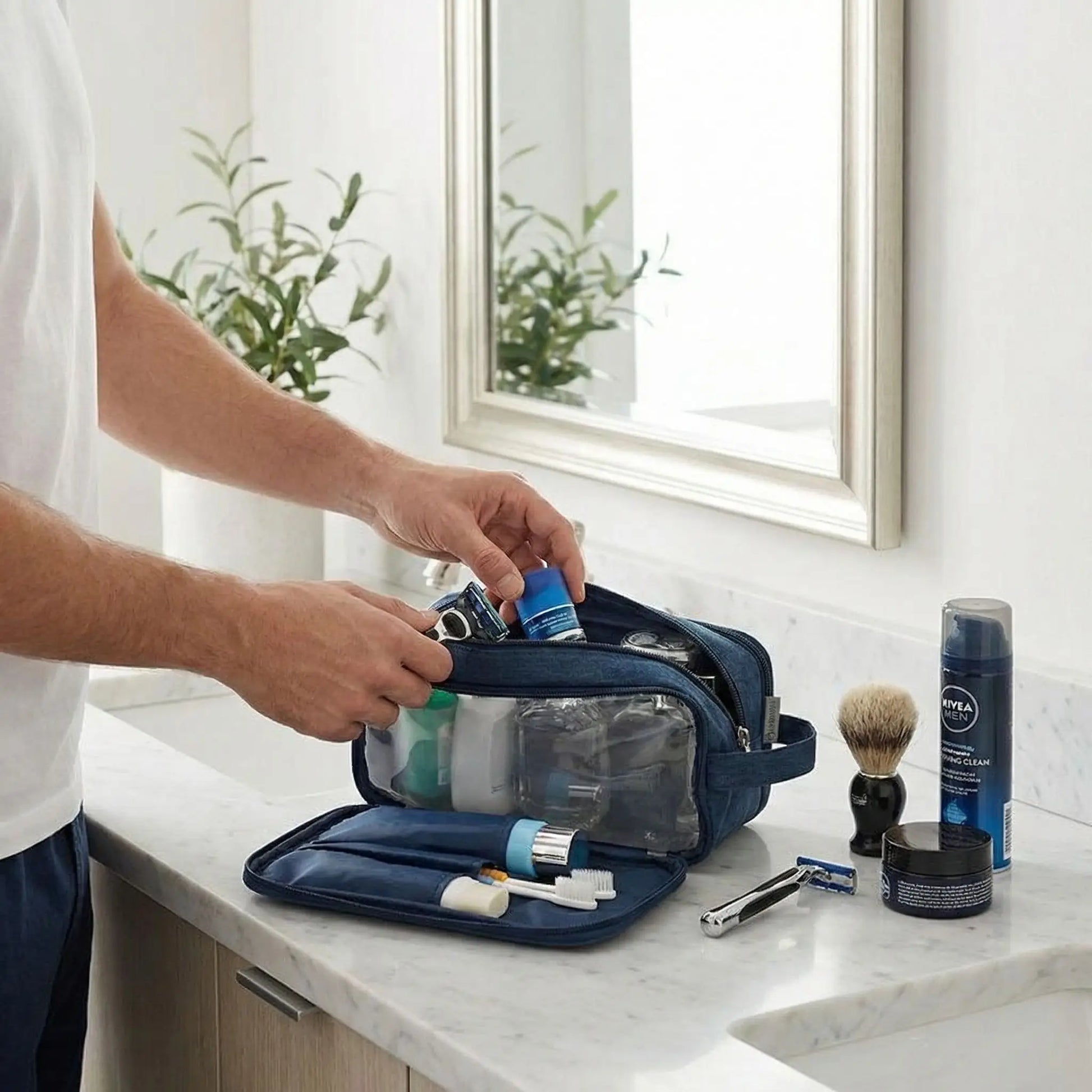 trousse toilette voyage homme indispensable