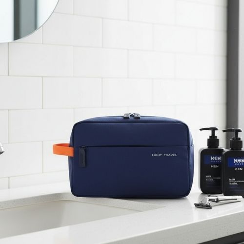 trousse toilette voyage homme tissu premium