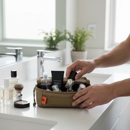 trousses de toilette durablitee praticitee