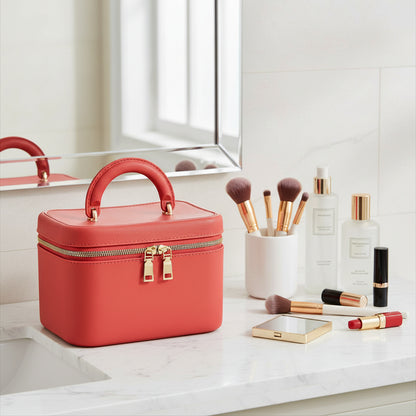 vanity case couleur corail