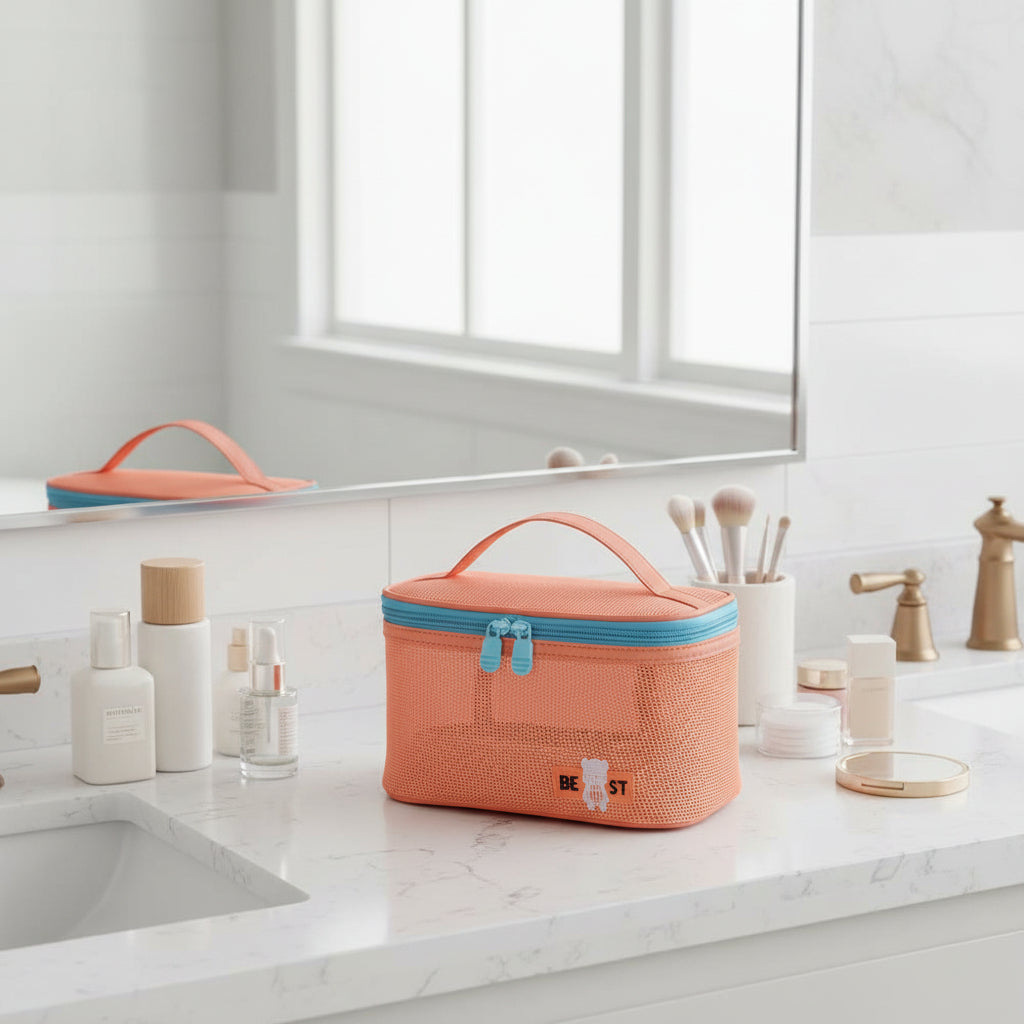 vanity case orange