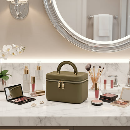 vanity case vert magnifique