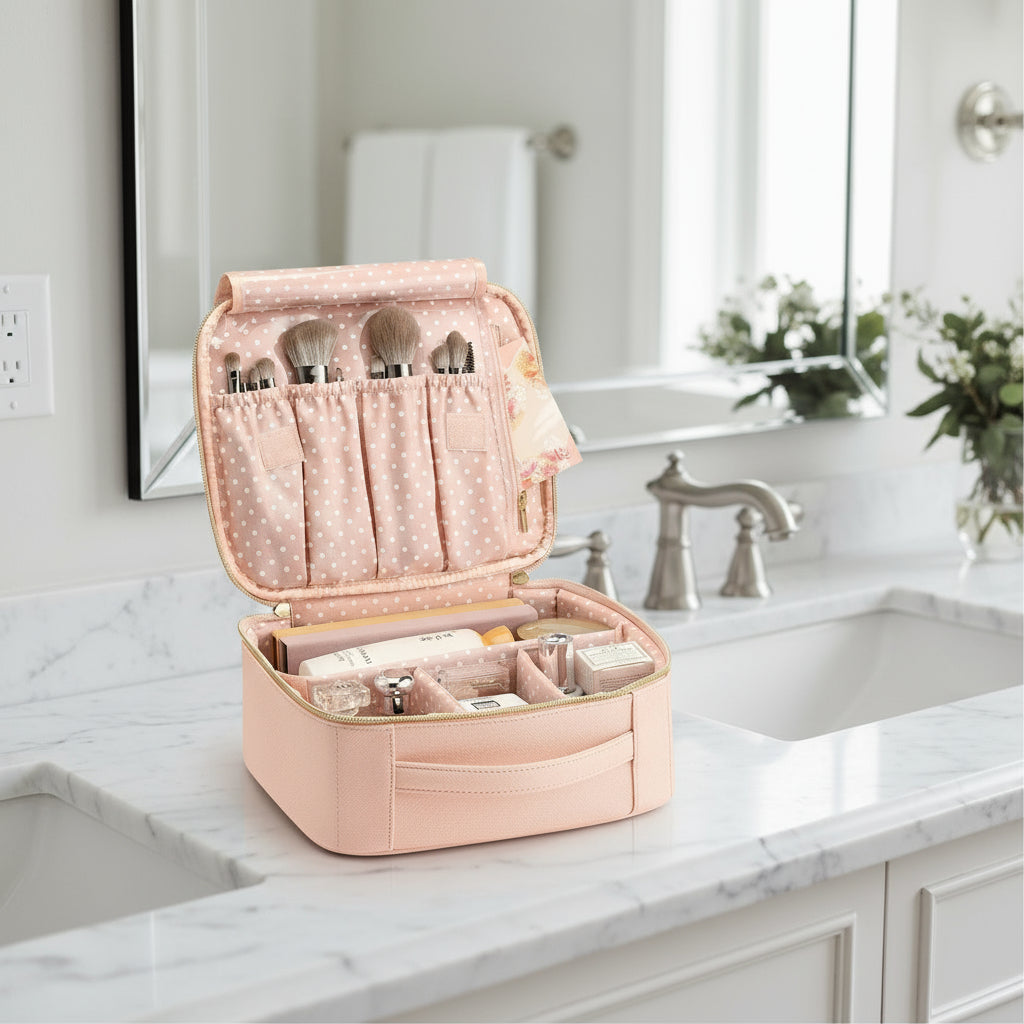 vanity compartiments ajustables