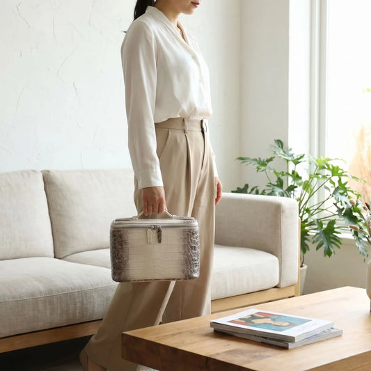 vanity cuir femme indispensable