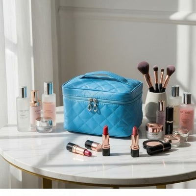 vanity de toilette pour femme bleu sympa