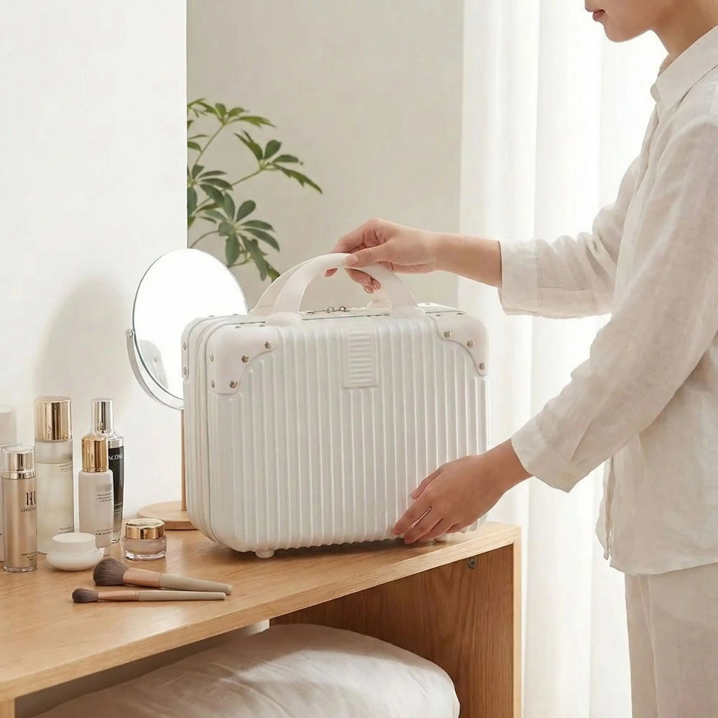 vanity de voyage pour femme merveilleuse