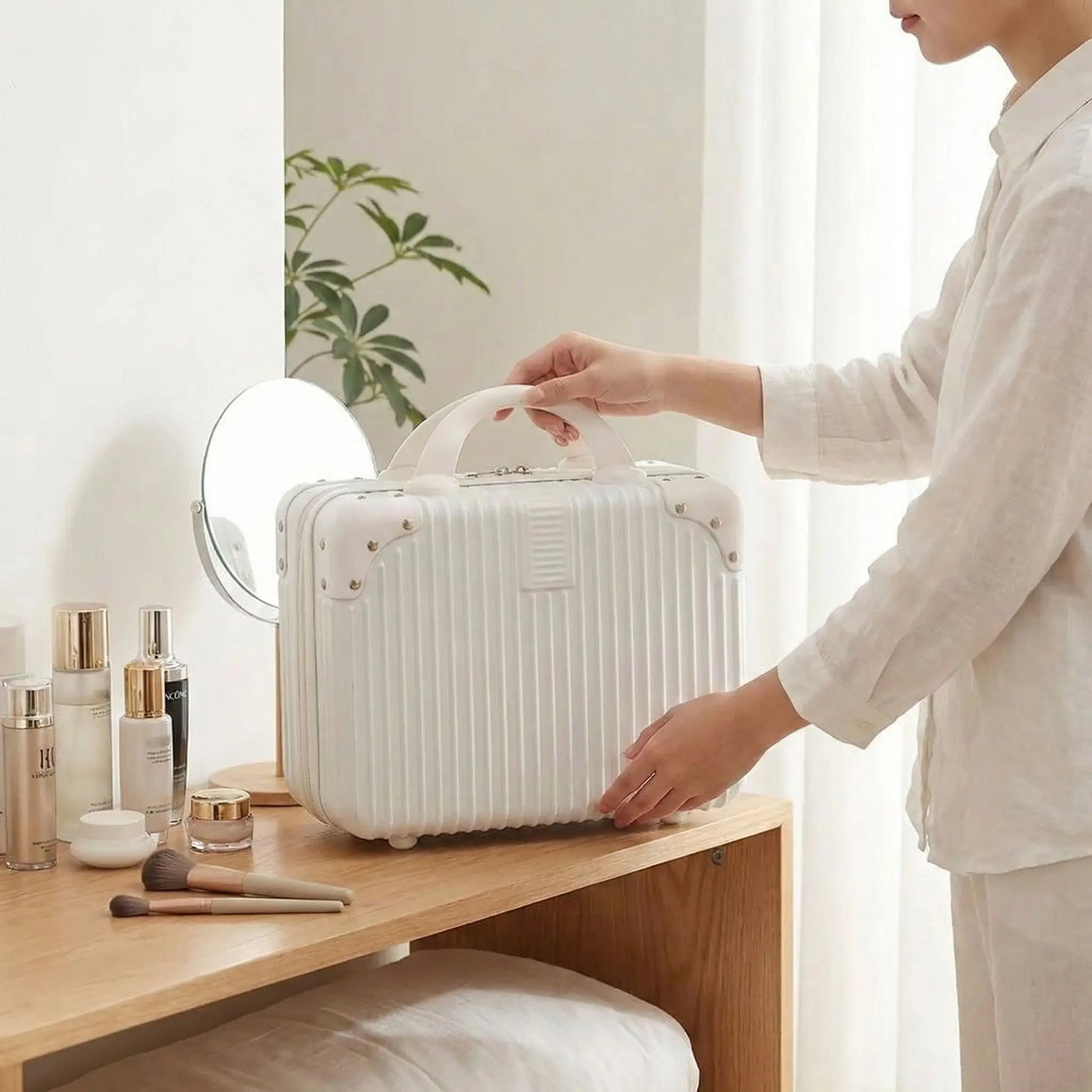 vanity de voyage pour femme merveilleuse