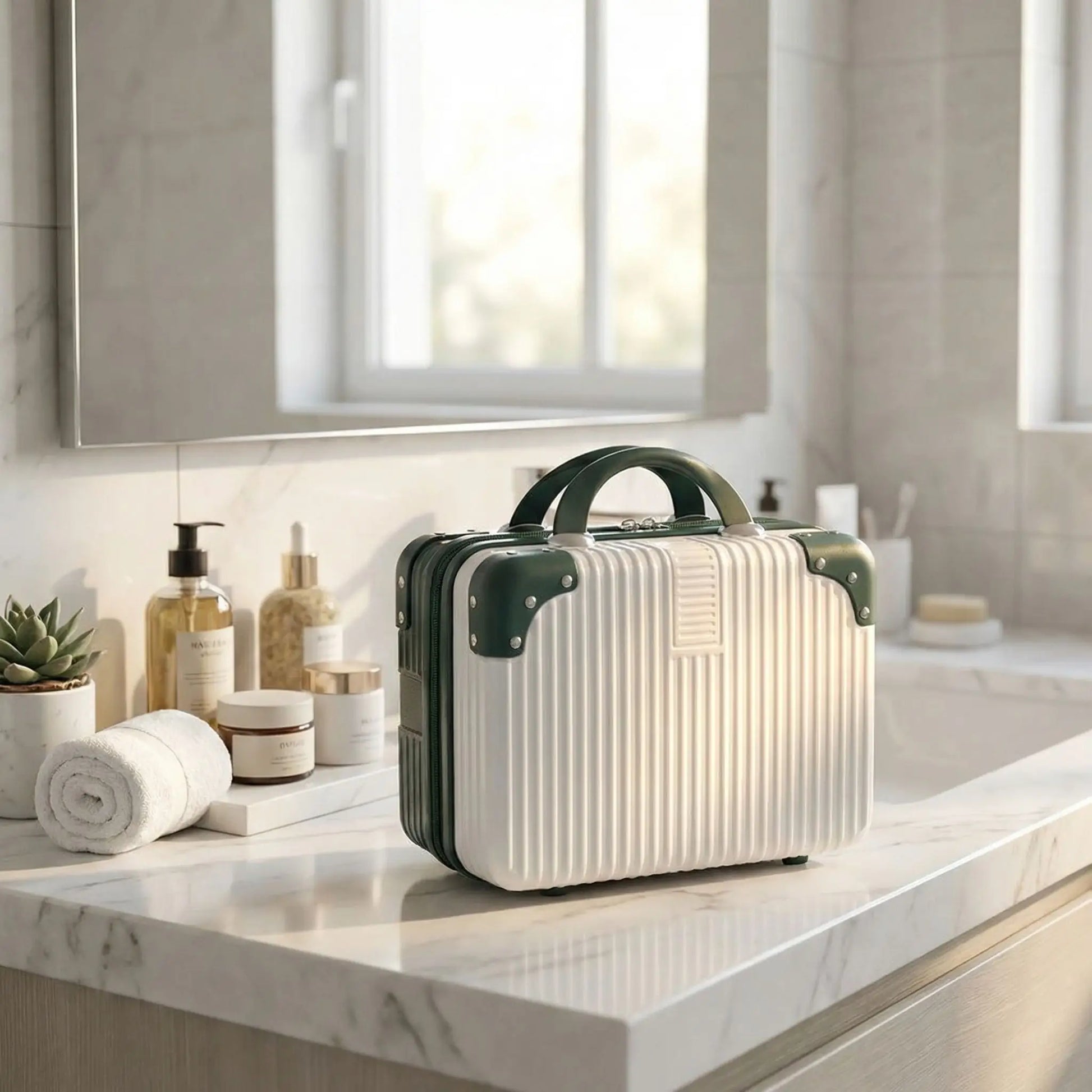 vanity de voyage pour femme sublime