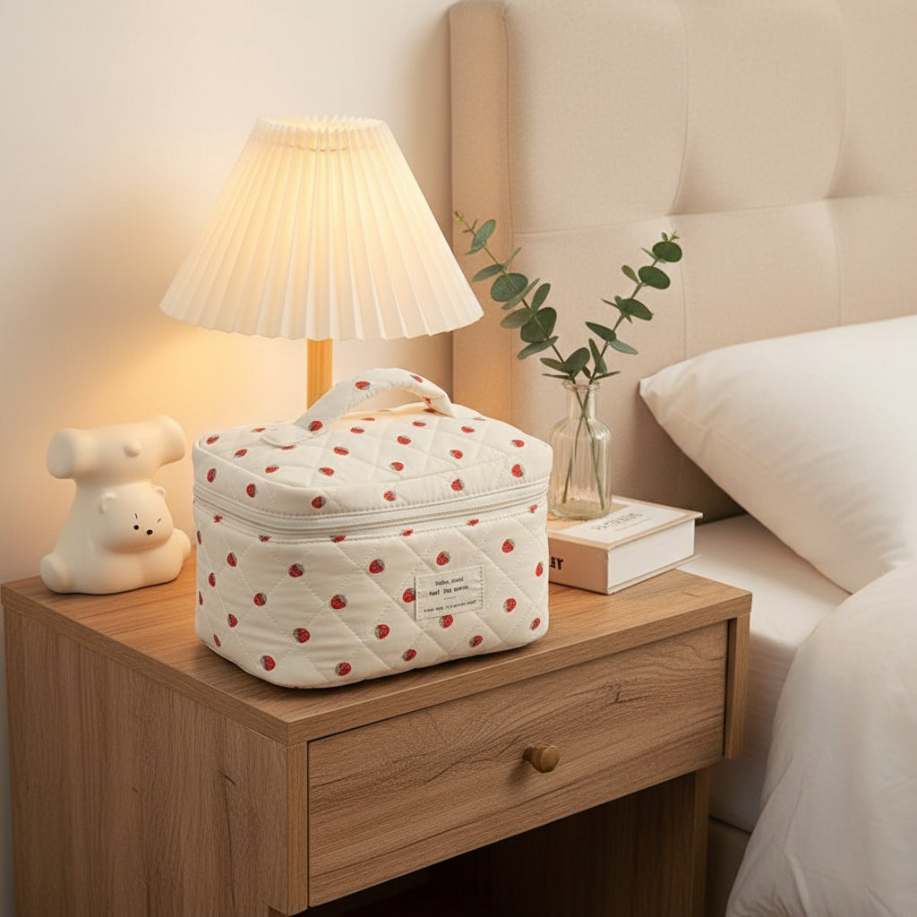 vanity femme accessoire beaute rangement