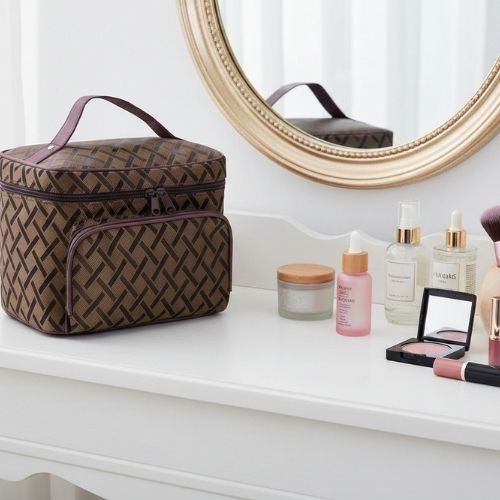 vanity femme accessoire rangement ideal