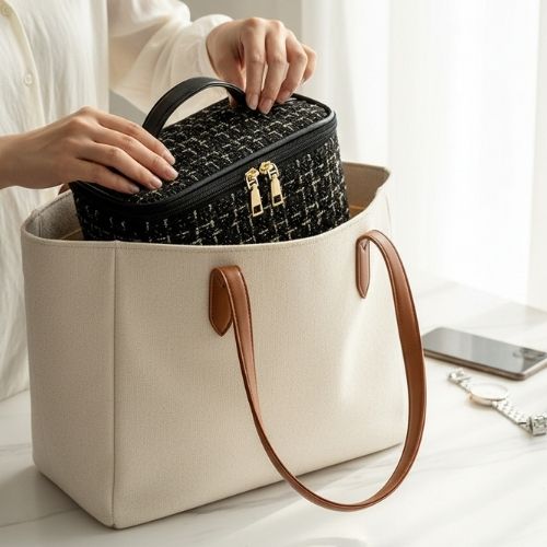 vanity femme chic ranger sac