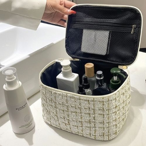 vanity femme en toile tricotee