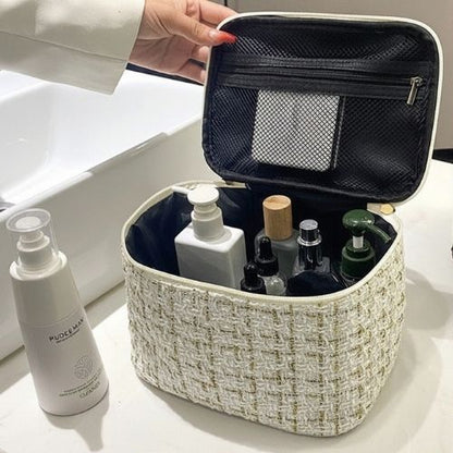 vanity femme en toile tricotee