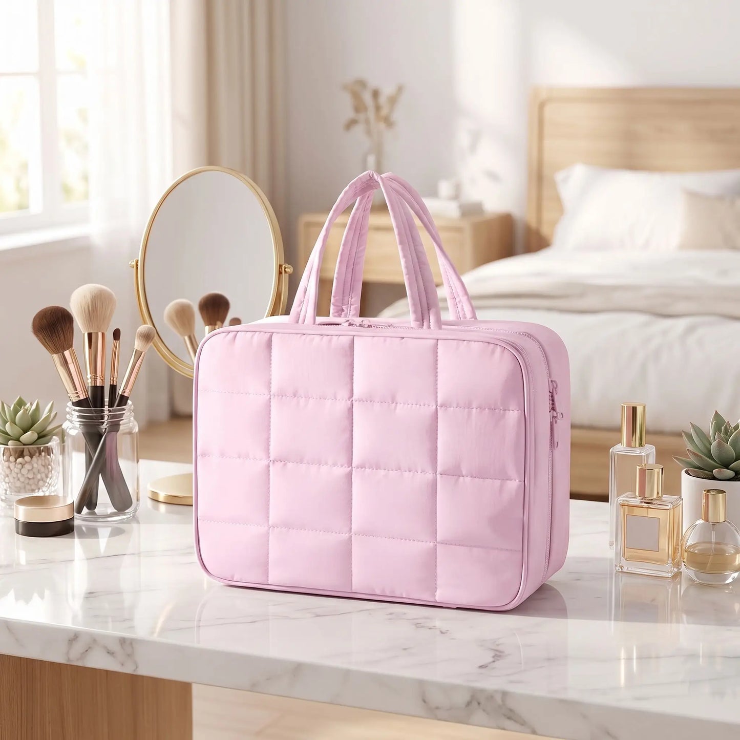 vanity femme grande taille rose