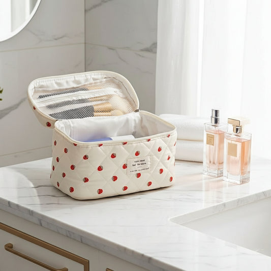 vanity femme ouverte posee lavabo