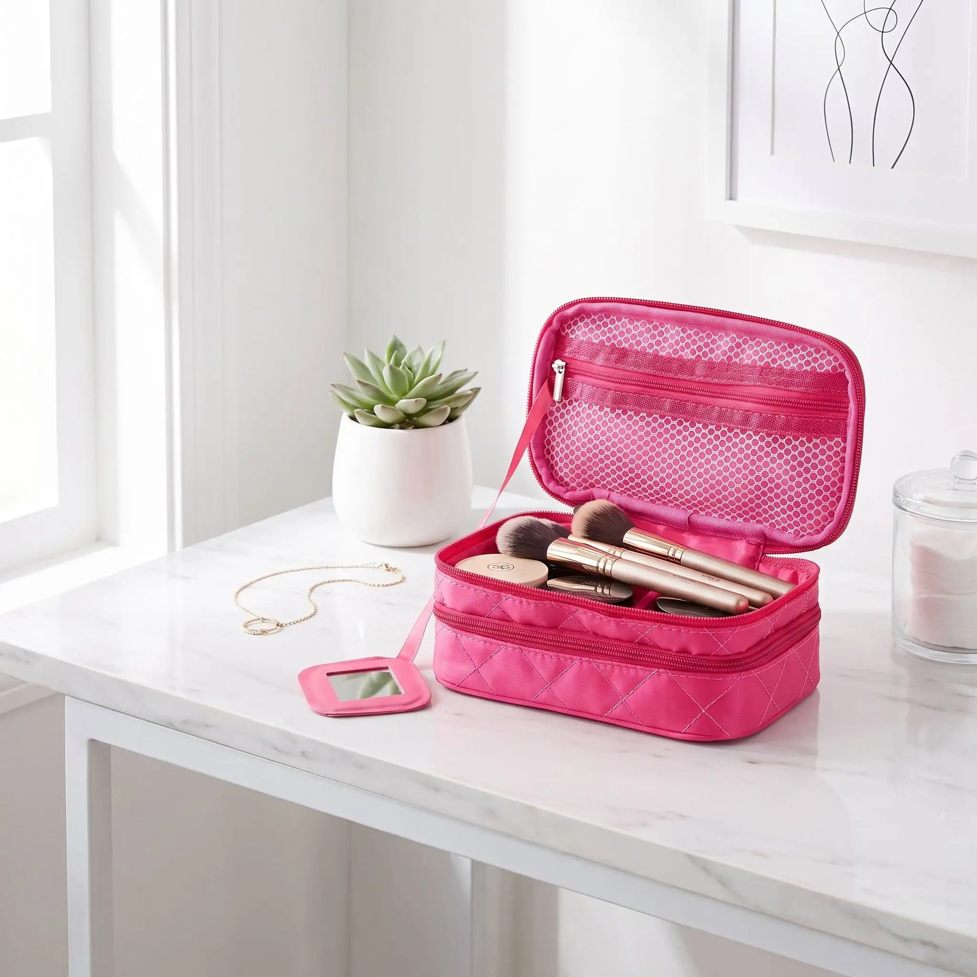 vanity femme pour cosmetiques pratique