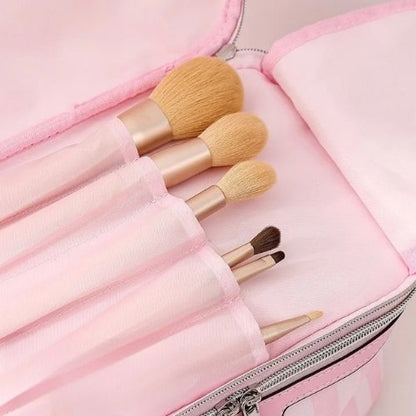 vanity femme range parfaitement pinceaux