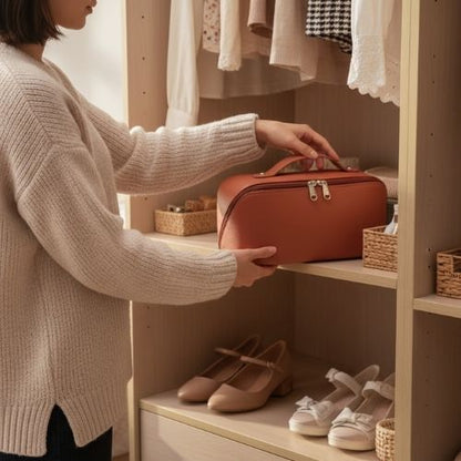 vanity femme ranger placard chambre