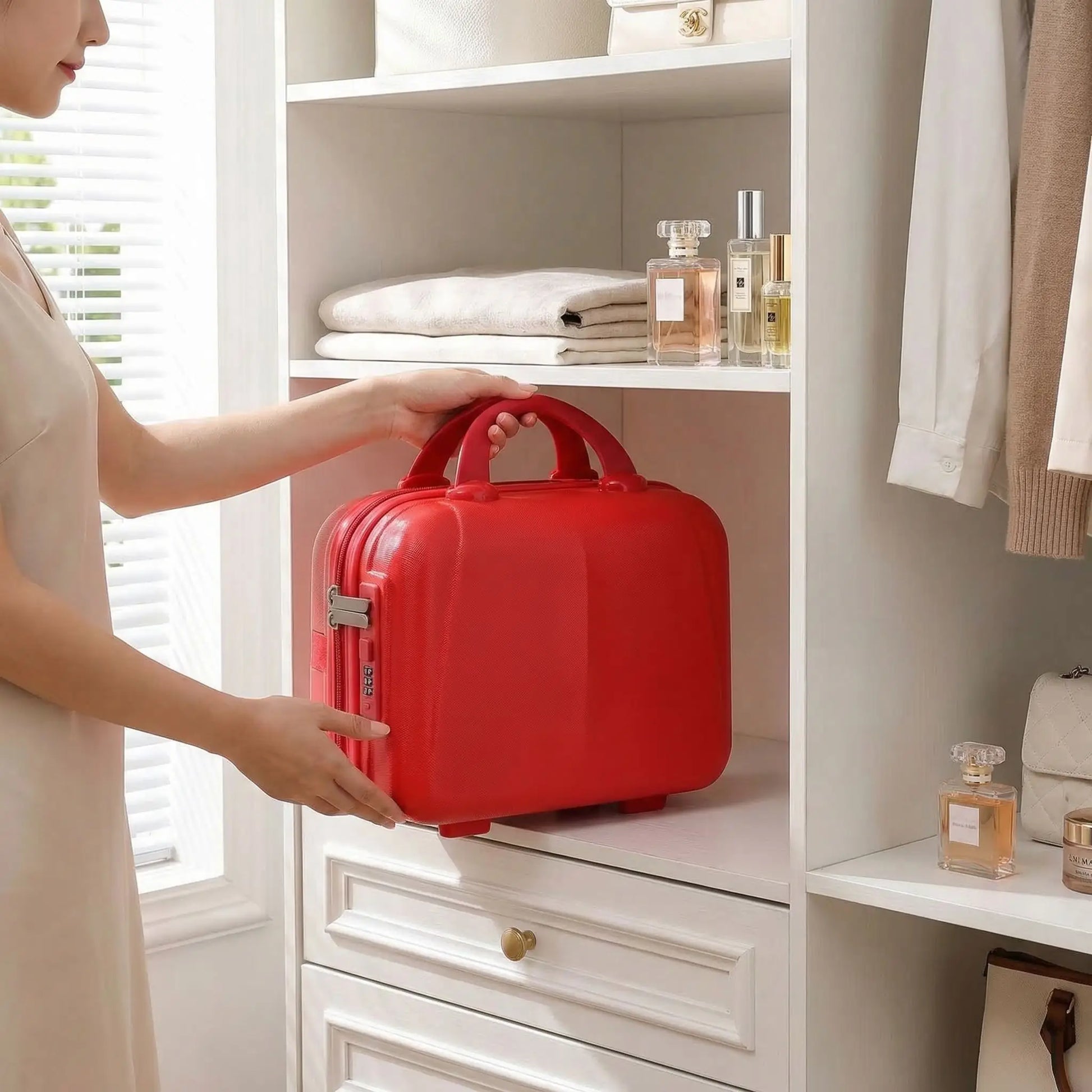 vanity femme rouge sublime