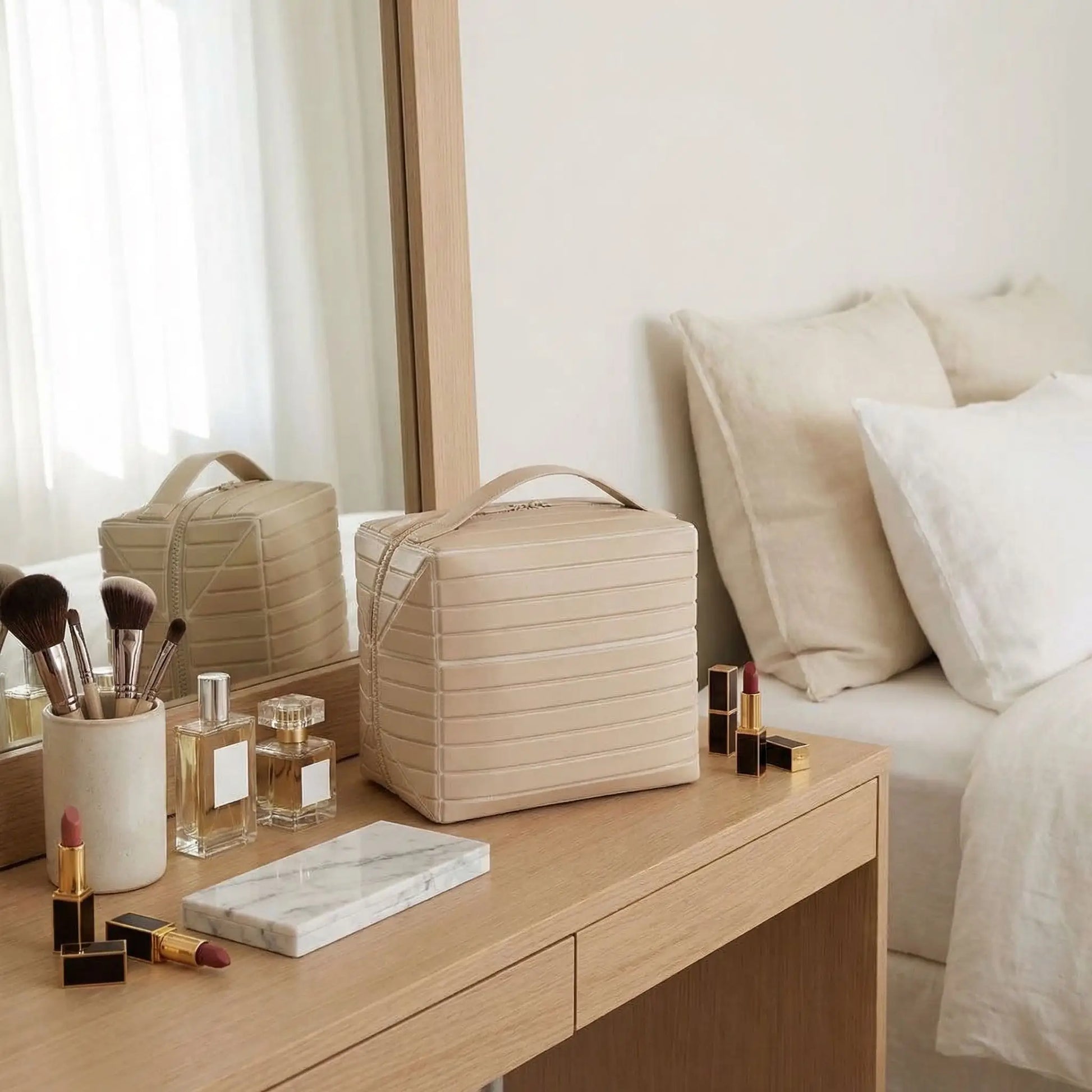 vanity femme tendance beige sublime