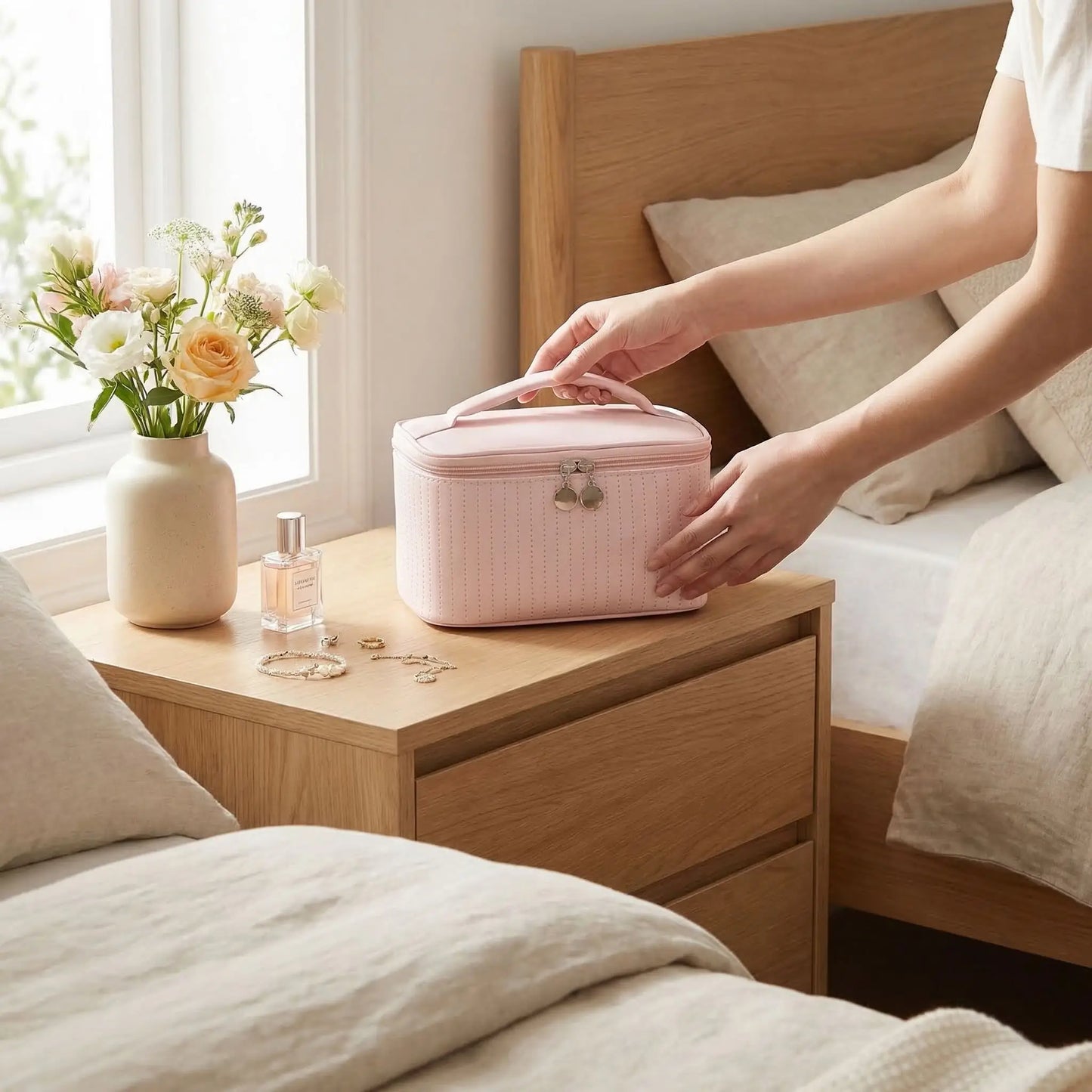 vanity femme tendance rose