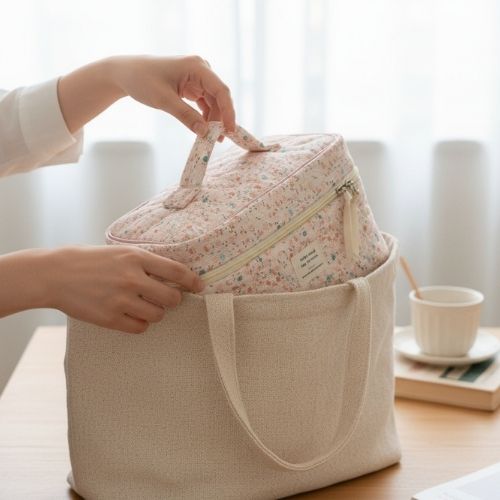 vanity femme trousse pratique