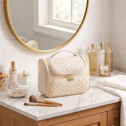 vanity femme voyage beige froid
