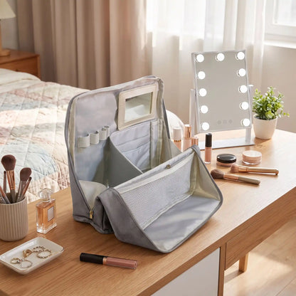 vanity femme voyage compact gris