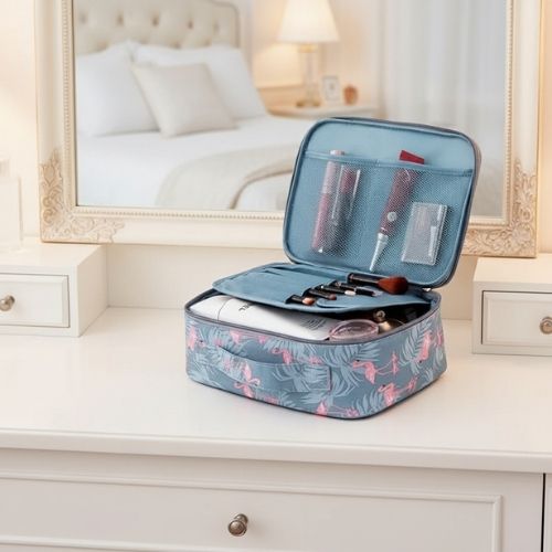vanity maquillagef emme bleu