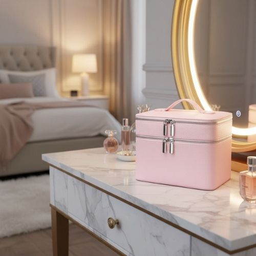 vanity pour femme rose