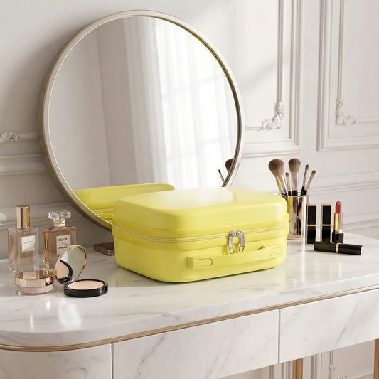 vanity rigide jaune