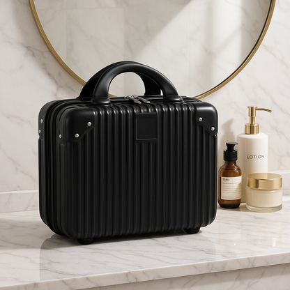 vanity rigide noir indispensable voyage