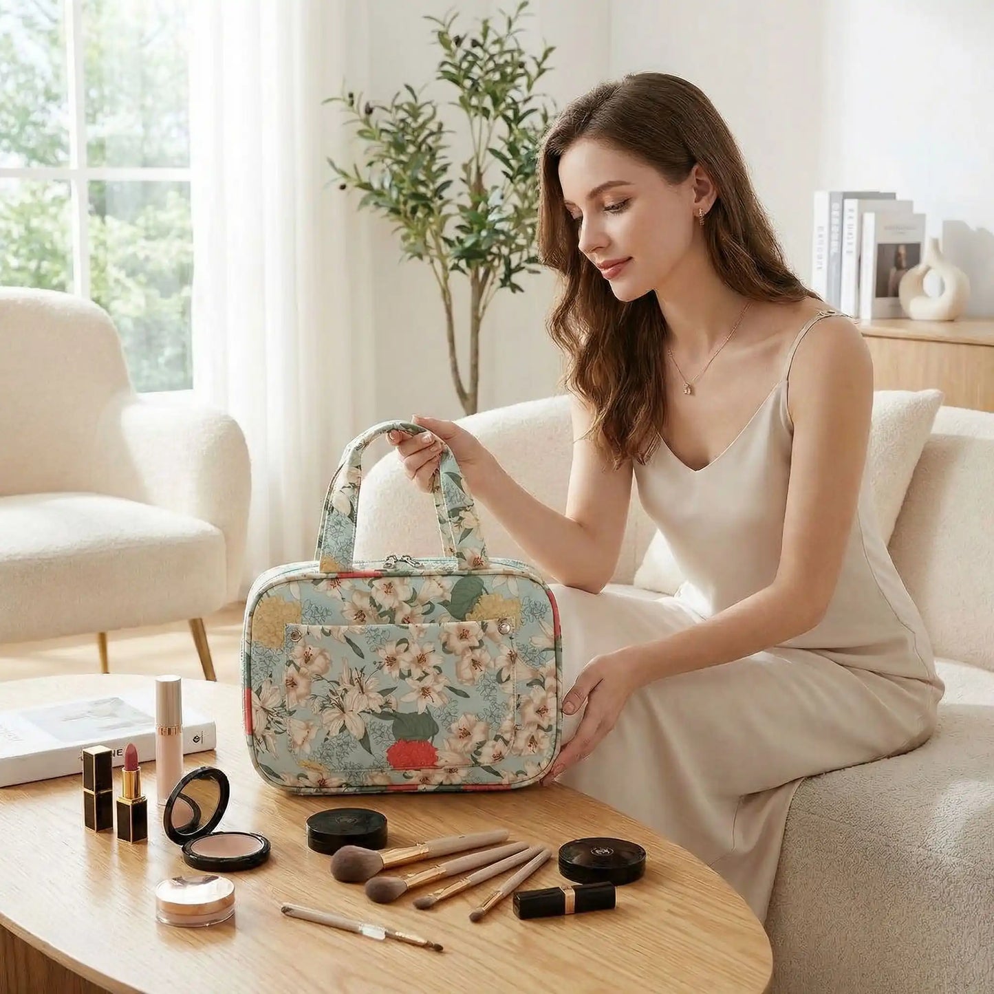 vanity trousse de toilette femme pratique